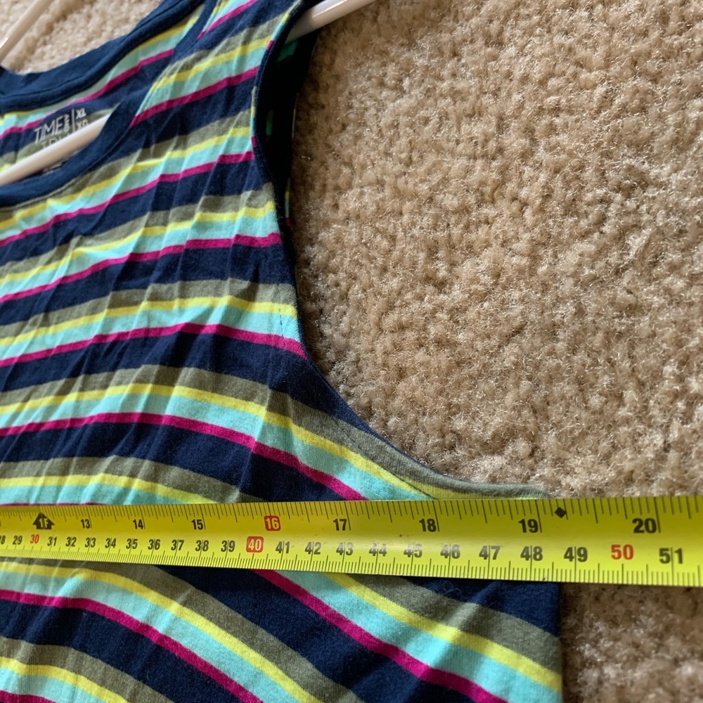 TIME&TRU Womens Pocketed Sleeveless Dress XL 16/18 - Picture 4 of 6